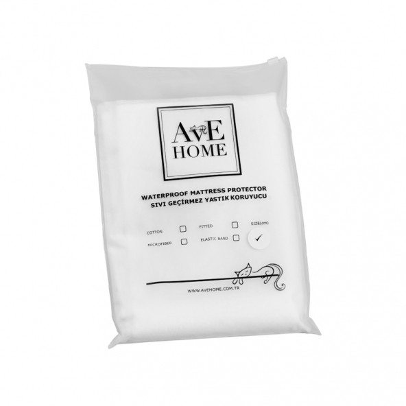 AvE HOME Su Geçirmez Yatak Koruyucu Çift Kişilik Alez 200x200 - 2