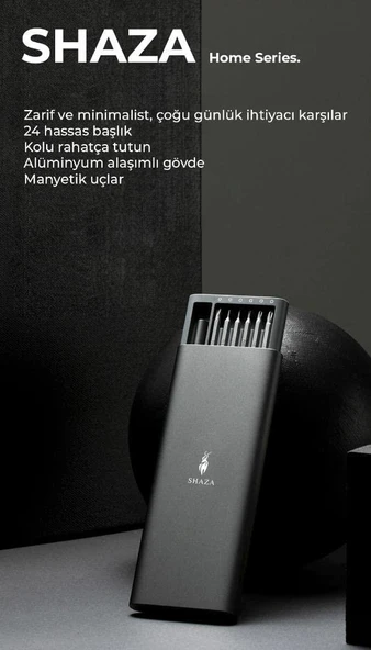 Shaza 24lü Hassas Tornavida Seti SZT01 - Resim 5