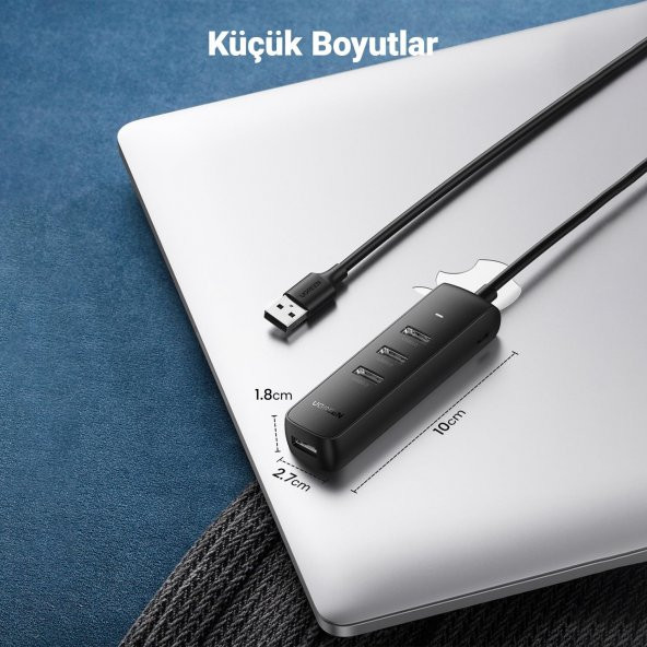 Ugreen 4 Portlu USB 3.0 Çoklayıcı HUB Adaptör 25 CM - 6