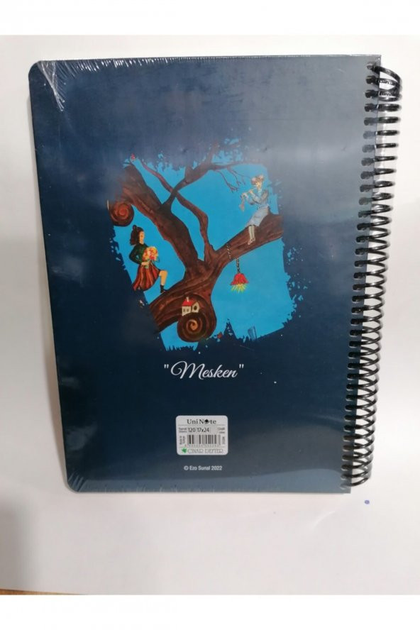 EZO SUNAL SERT KAPAK 17X24 120 YP ÇİZGİLİ - 2