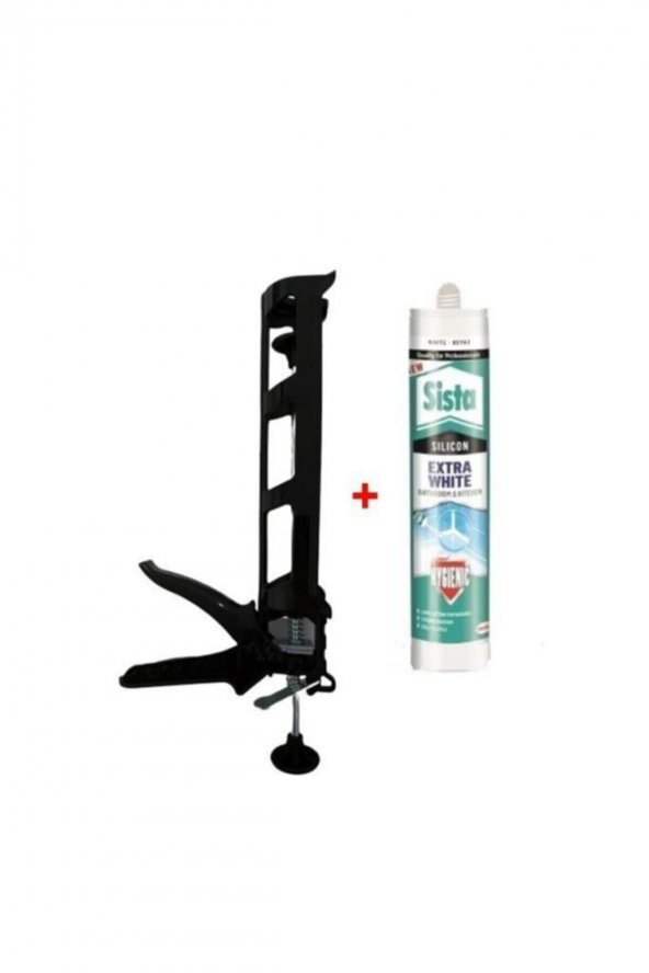 Sista Mutfak Ve Banyo Extra White Silicon Ve Plastik Silikon Tabancası - 2