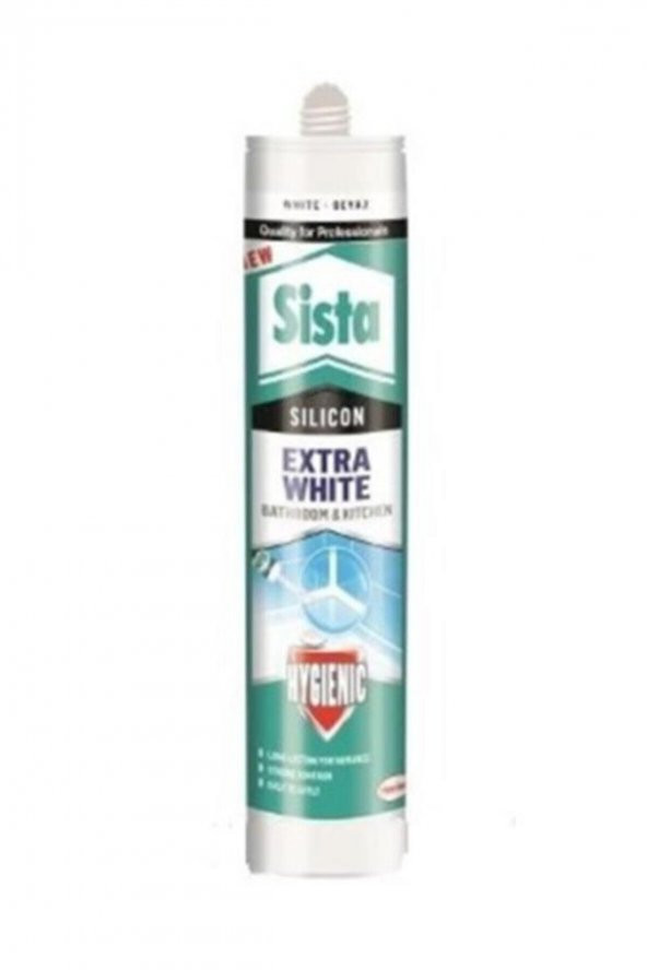 Sista Mutfak Ve Banyo Extra White Silicon Ve Plastik Silikon Tabancası - 3