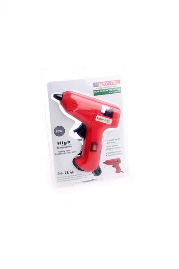 Baytec Alçetin Mum Silikon Tabancası / Ince/10 Watt