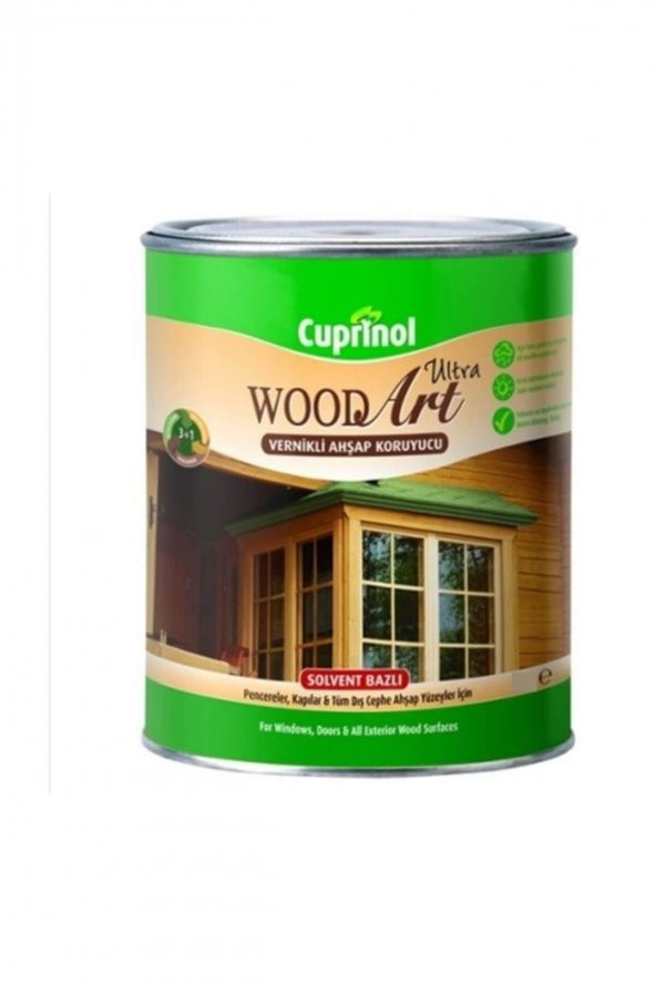 Marshall Cuprinol Wood Art Ultra Vernikli Ahşap Koruyucu Şeffaf 0.75 Lt