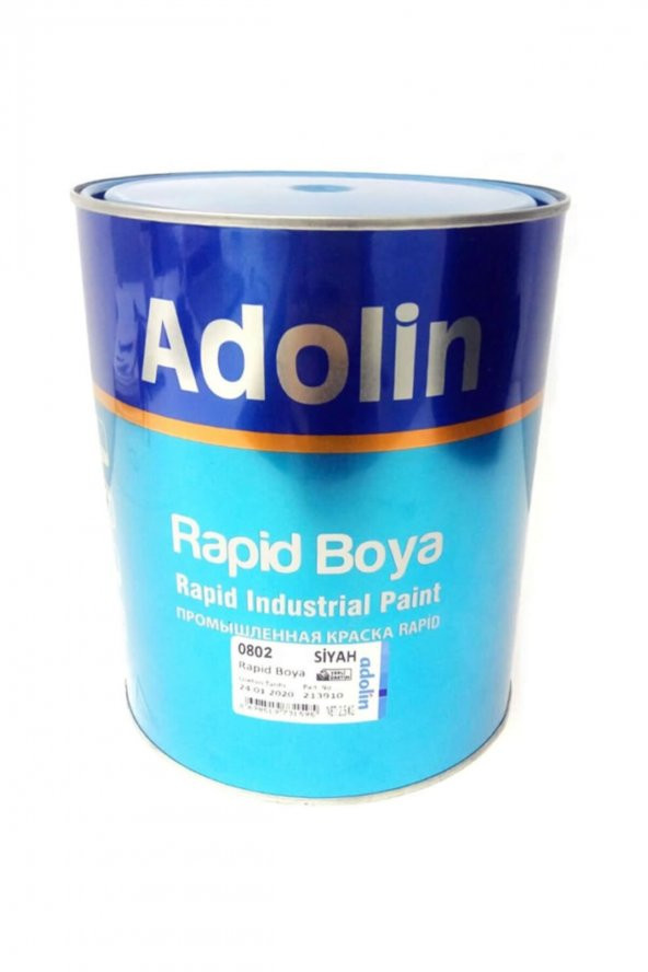 ADOLİN Rapid Boya Siyah 2.5kg