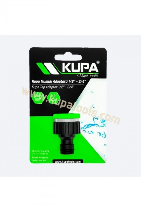 Kupa Musluk Bağlantı Adaptörü 1/2 - 3/4