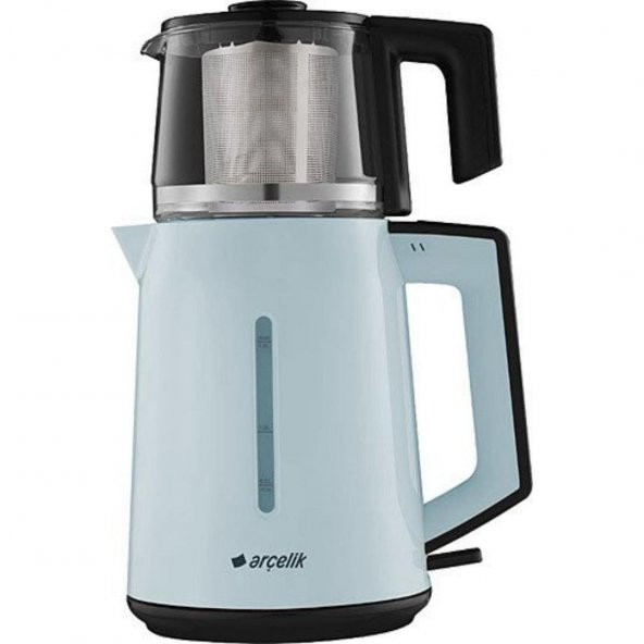 Arçelik CM 3940 M Mavi 1800 W Cam Demlikli Çay Makinesi - 1
