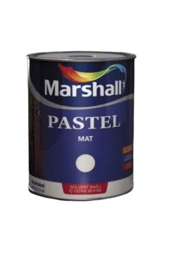 Marshall Pastel Mat 0.75 lt Mat Siyah