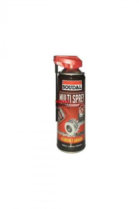 Soudal Multisprey Koyurucu Yağlayıcı Pas Sökücü 400 ml - - 2