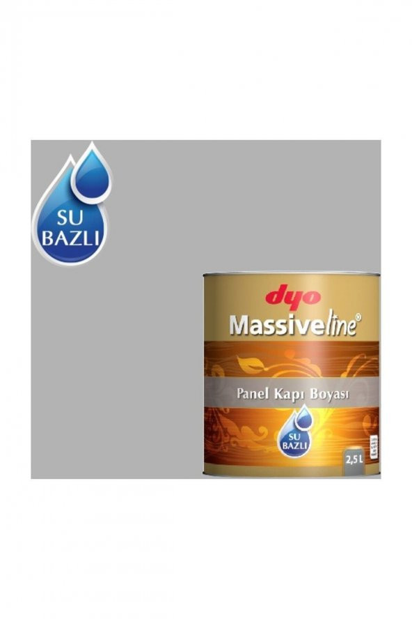 Dyo Massiveline Su Bazlı Panel Kapı Boyası Beyaz 2.5 Lt - 2