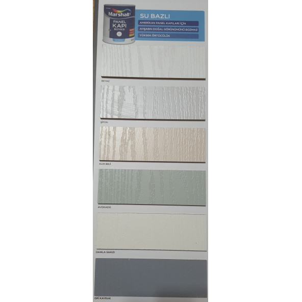 Marshall Marshall Su Bazlı Panel Kapı Boyası 2,5 lt - 3