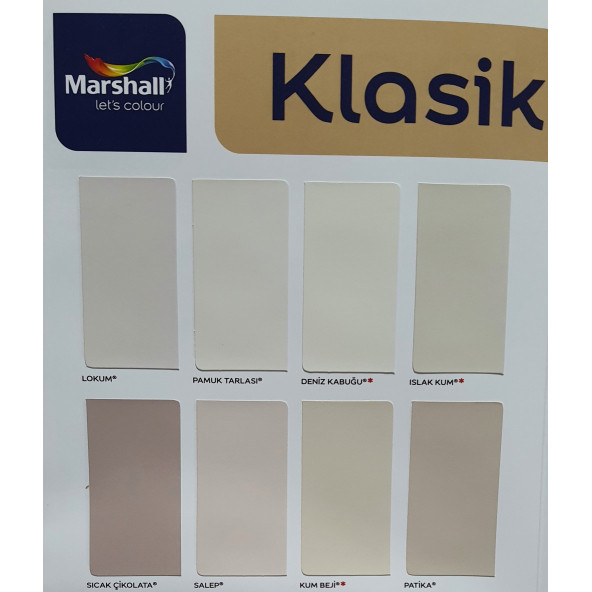 Marshall Marshall Sil-Pak Su Bazlı İç Cephe Boyası 2,5 lt - 2