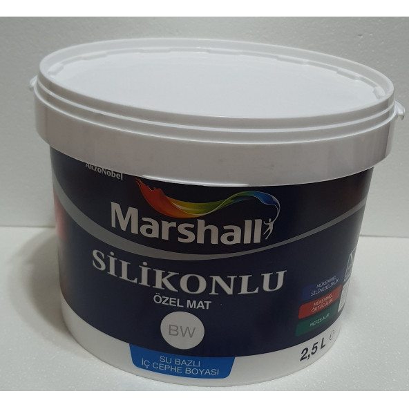 Marshall Marshall Silikonlu Özel Mat Boya Çakmaktaşı 2,5LT