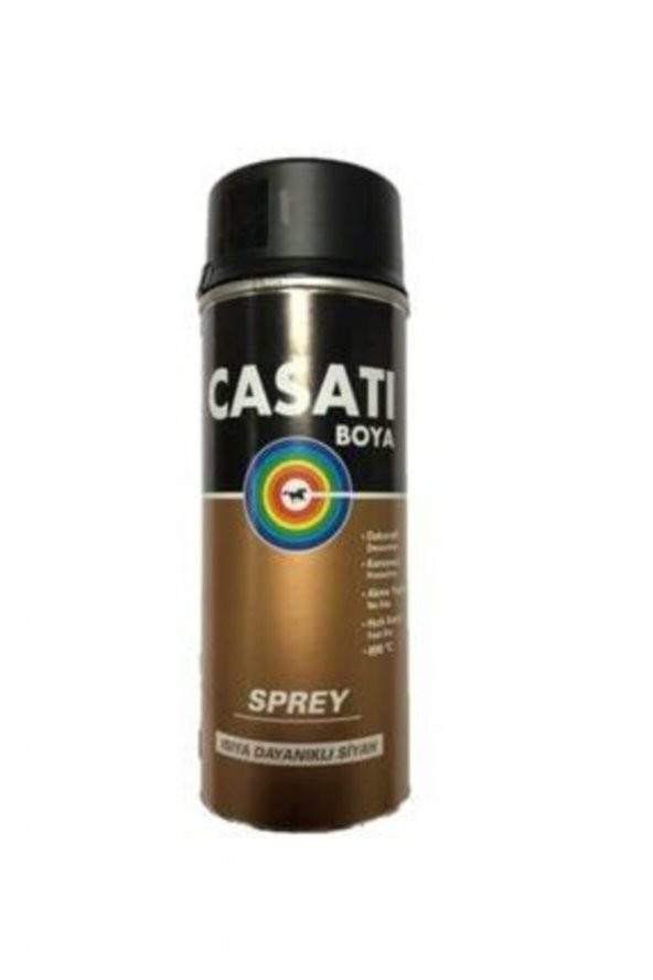 Casati Sprey Isıya Dayanıklı Siyah S927 400 Ml