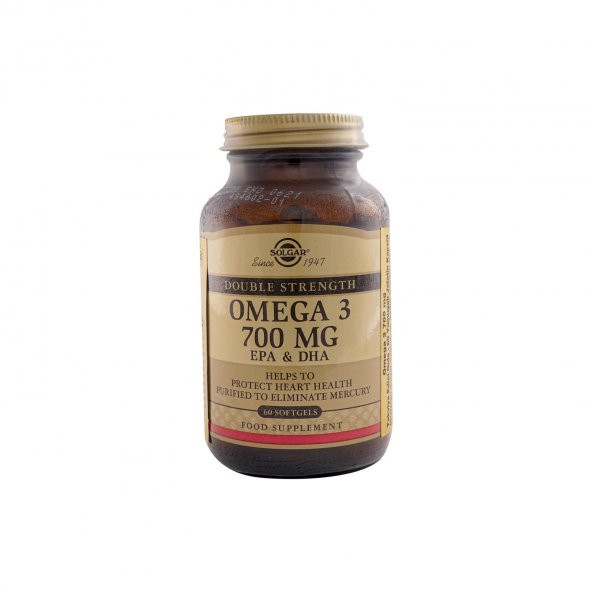 Solgar Omega 3 700 mg 60 Softgel 033984020511