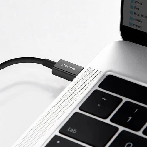 Baseus 20W 1Metre TYPE-C to İphone Şarj Kablosu İphone 13 13 Pro Max Şarj Kablosu Ultra Hızlı Şarj - 4