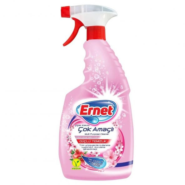 Ernet 750 Ml Çok Amaçlı Sprey Çiçek Kokulu