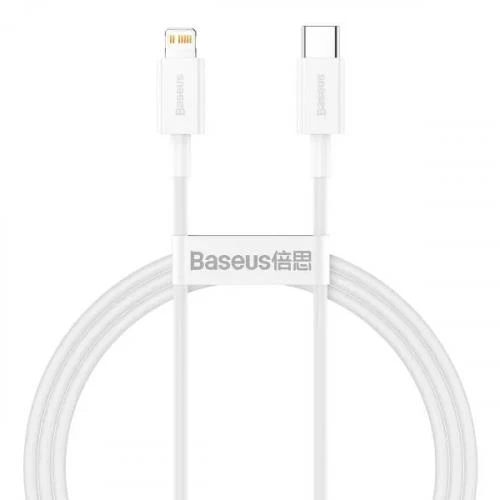 Baseus 20W 1Metre TYPE-C to İphone Şarj Kablosu İphone 7 8 9 X XS XR Şarj Kablosu Ultra Hızlı Şarj - 6