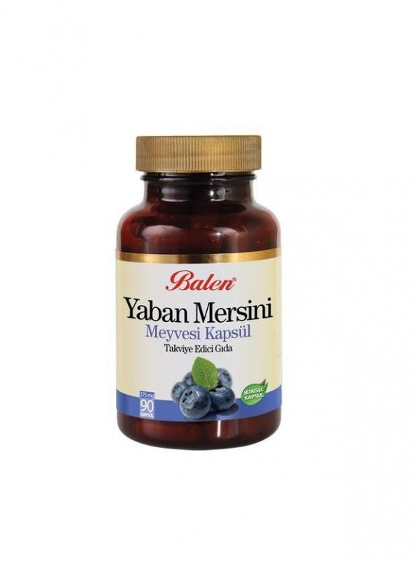 Balen Yaban Mersini Meyvesi 375 mg 90 Kapsül