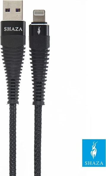 Shaza Apple iPhone Lightning 5A 100 W Örgülü Hızlı Şarj ve Data Kablosu 1 Metre - Resim 9