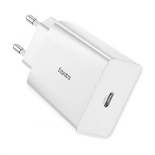 Baseus Akıllı Şarj 18W PD Type-C Hızlı Şarj Adaptörü, Apple Macbook Pro,Android ve İOS Uyumlu - 6