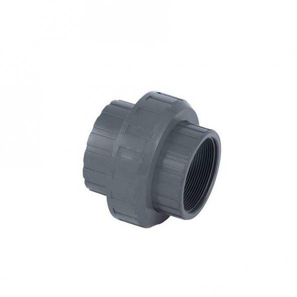 PVC ÇİFT TARAF İÇTEN DİŞLİ RAKOR ( 2 ) ( 1 ADET )