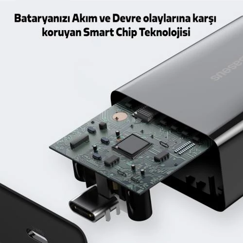 Baseus Super Şarj 20W Pd Type-C Şarj Başlığı Akıllı Şarj İphone 11 12 13 14 Pro Max Şarj Başlığı - 3