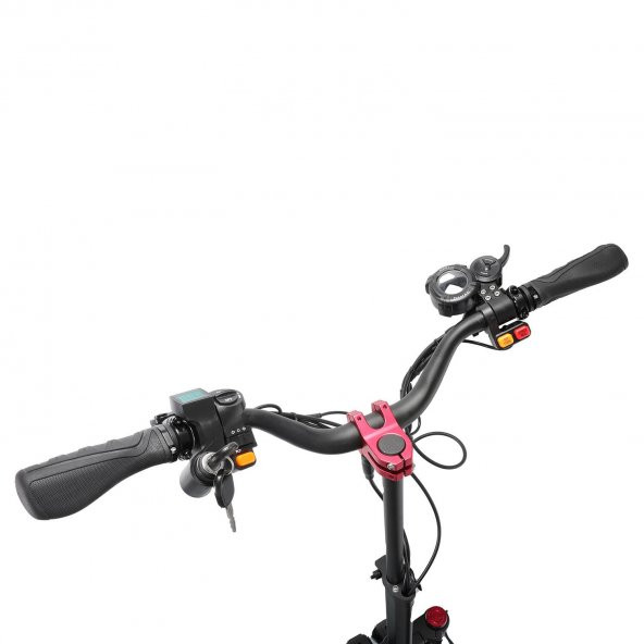 Nautica Drive A2400x Katlanabilir Elektrikli Amortisörlü 2400W Scooter Siyah - 3