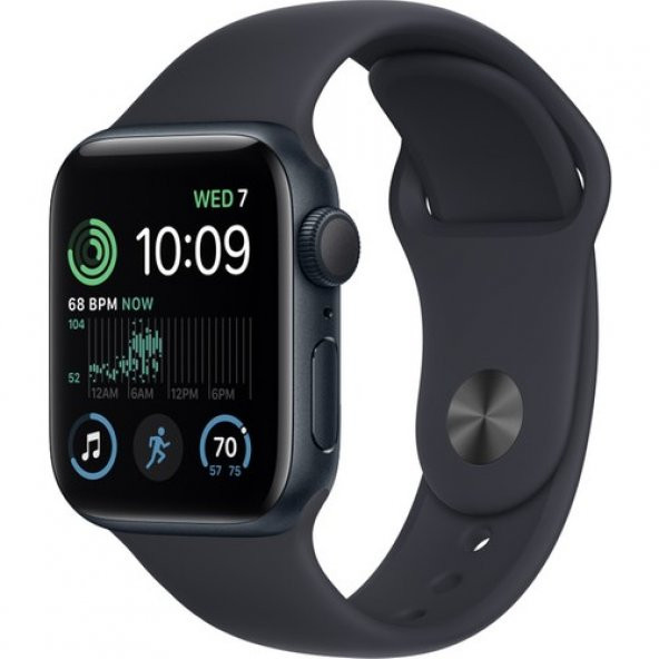 Apple Watch Se Gps 40MM Midnight Aluminium Case With Midnight Sport Band - Regular MNJT3TU/A