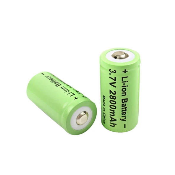 16340 CR123A 2800mAh 3.7V Li-ion Şarj Edilebilir Pil - 3