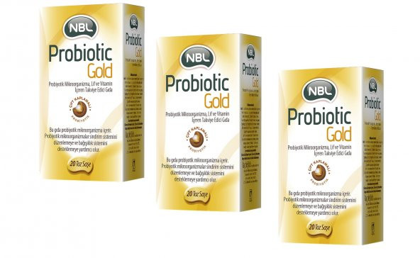 Nbl Probiotic Gold 20 Saşe
