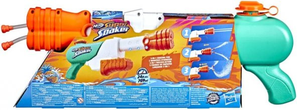 Nerf Super Soaker Hydro Frenzy F3891 - Resim 3