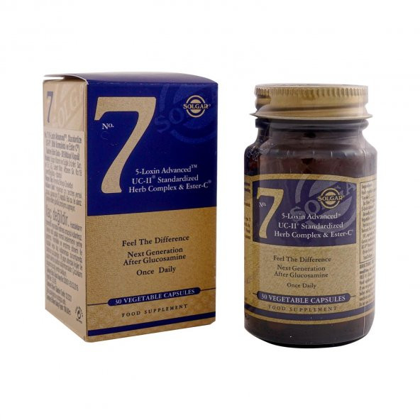 Solgar No: 7 30 Kapsül 033984504974 ürün görseli