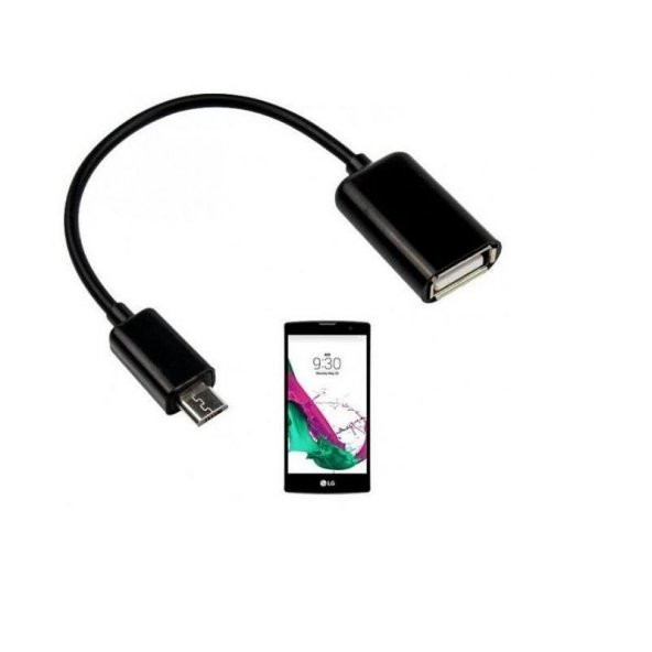 Micro Usb To Usb Çevirici Dönüştürücü Otg Klavye Mouse Flash Bağlantı Kablosu - 2