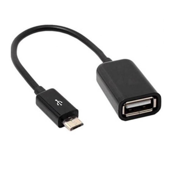 Micro Usb To Usb Çevirici Dönüştürücü Otg Klavye Mouse Flash Bağlantı Kablosu - 3