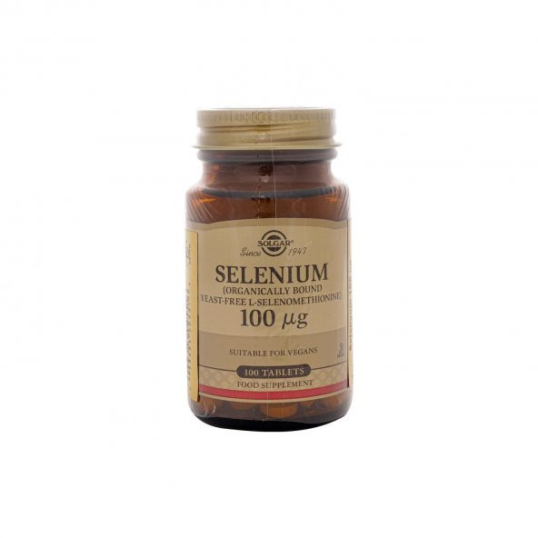 Solgar Selenium 100 mg 100 Tablet 033984025516