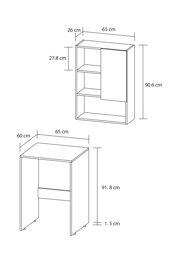 Mobilique Çamaşır Makinesi Dolabı - 4