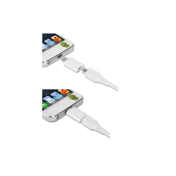 Micro Usb Apple iPhone Lightning Çevirici Dönüştürücü Adaptör - 3