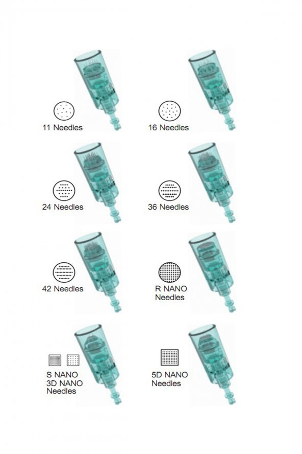 5D Nano  Pin Ultima A6s Ve M8 Dermapen İğnesi 10 Adet - Resim 2