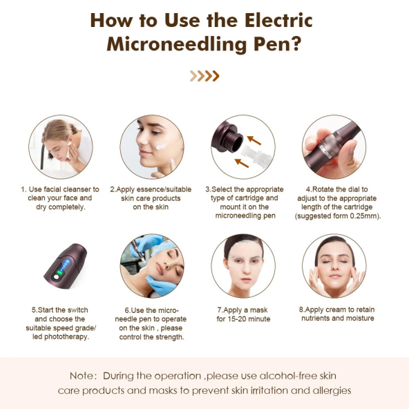 Dermapen ve Kalıcı Makyaj Cihazı Ultima E30-w Kablolusuz Şarjlı - Resim 4