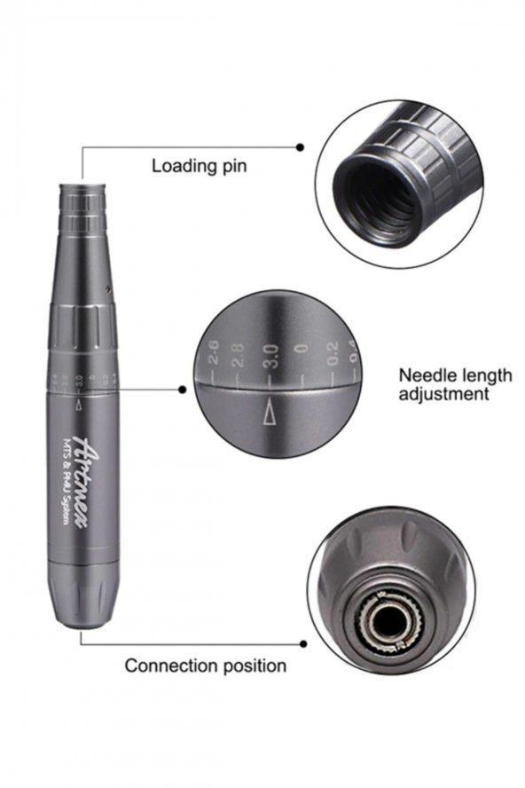 V6 Kalıcı Makyaj Cihazı Ve Dermapen Cihazı Profesyönel Artmex Kalıcı Makyaj Cihazı Mts - Resim 3