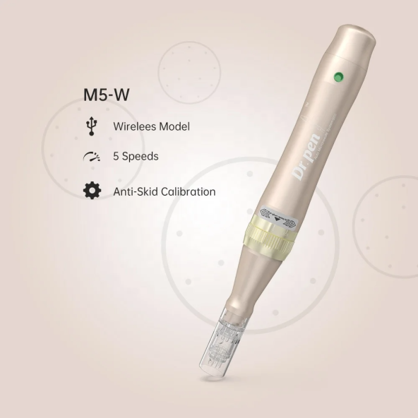 Dr pen M5-w Orjinal Kablosuz Dermapen ve Kalıcı Makyaj Cihazı Dermaroller Cihazı - 8