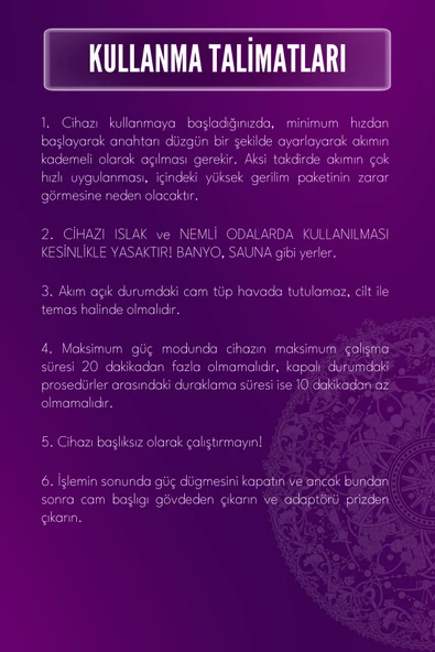 Magic Fingers High Frequency Yüksek Frekans Cilt Bakımı Cihazı - 4