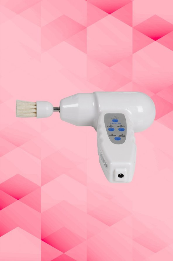 Portable Electronic Yüz Temizleme Seti Adaptörlü Frimatör Brush Fırça - 4