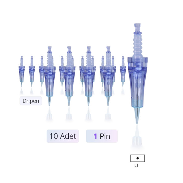 Dr pen 10 Adet 1rl Dr.pen-m5-m7-mym-a6-a1 Uyumlu Kalıcı Makyaj iğnesi