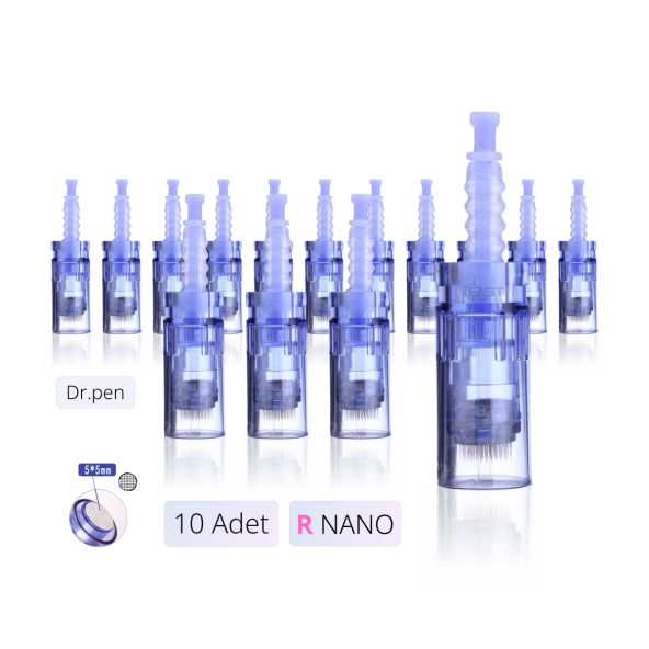 Dr pen Dermapen Iğnesi Mavi (nano Kartuş 10 Adet) - 3