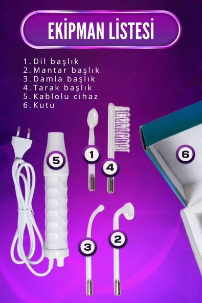 Magic Fingers High Frequency Yüksek Frekans Cilt Bakımı Cihazı - 2