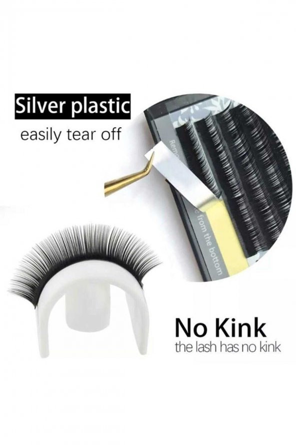 Nagaraku 0.10 Kalınlık D Kıvrım Mix Ipek Kirpik 7- 15 Mm Boy Aralığı - 3