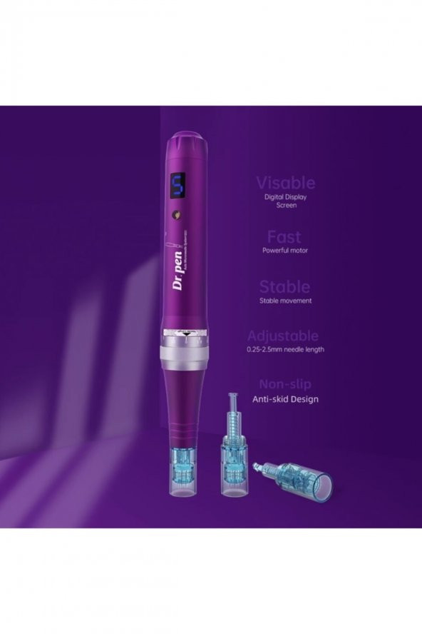 Dr Pen X5 Dermaroller Kalıcı Makyaj Ultima X5 Microneedling Dermapen Yeni Model - Resim 3