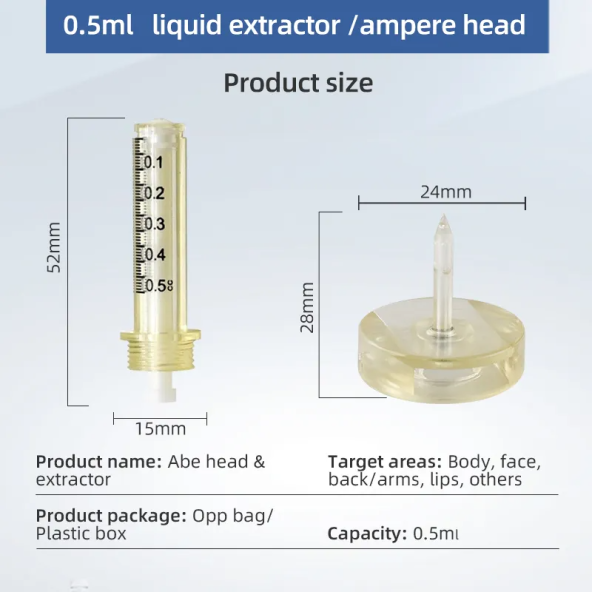 Hyaluron Pen 0.5ml 5 Adet Iğnesiz Başlık - 5